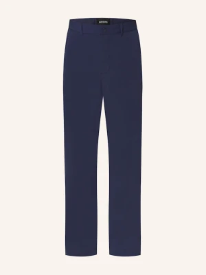 Manors Spodnie Golfowe Lightweight Course blau GRANATOWY