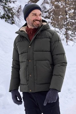 Manta męska ocieplana kurtka z podszewką typu borg - Green Mountain Warehouse
