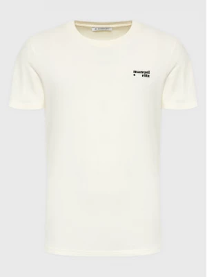 Manuel Ritz T-Shirt 3332M552 223848 Beżowy Regular Fit