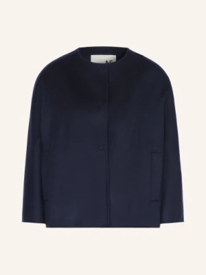 Manzoni 24 Kurtka Z Klapami blau