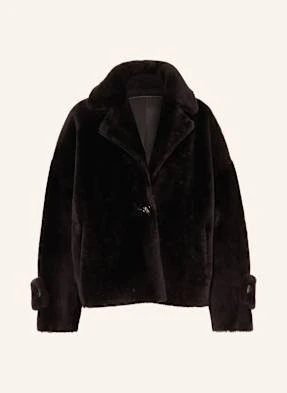 Manzoni 24 Kurtka Z Wełny Merino braun