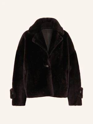 Manzoni 24 Kurtka Z Wełny Merino braun