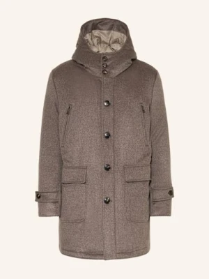 Manzoni 24 Płaszcz Puchowy beige