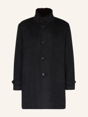 Manzoni 24 Płaszcz Wełniany grau