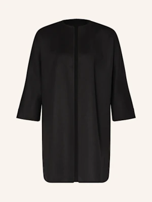 Manzoni 24 Płaszcz Wełniany Z Rękawami 3/4 schwarz