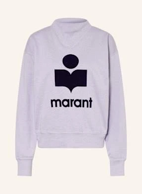 Marant Étoile Bluza Nierozpinana Moby lila
