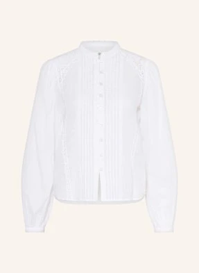 Marant Étoile Bluzka Greicy Z Koronką weiss