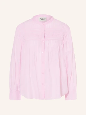 Marant Étoile Bluzka Plalia rosa MOCNORÓŻOWY