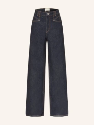 Marant Étoile Dżinsy Z Szerokimi Nogawkami Lemony blau