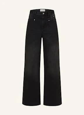 Marant Étoile Jeansy Straight Lemony schwarz