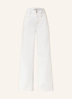 Marant Étoile Jeansy Straight Lemony weiss