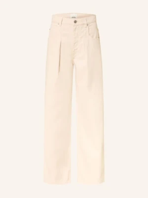 Marant Étoile Jeansy Straight Rodayna beige