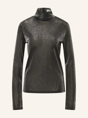 Marant Étoile Koszulka Z Długim Rękawem Jadia Z Brokatową Przędzą grau