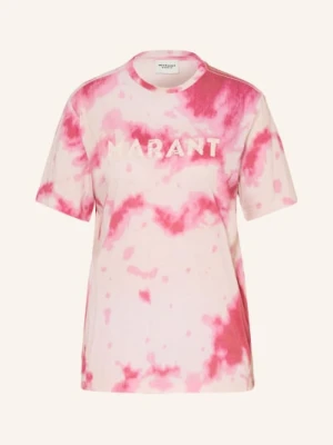 Marant Étoile Koszulka Zewel pink
