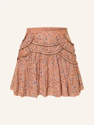 Marant Étoile Spódnica Ceola Z Falbankami orange