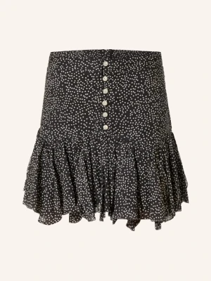 Marant Étoile Spódnica Daneen Z Falbankami schwarz