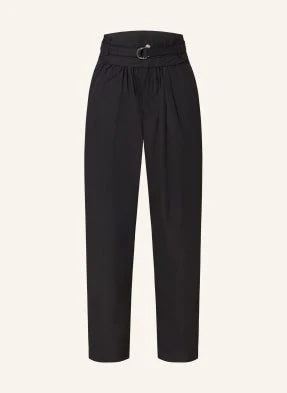 Marant Étoile Spodnie Paperbag Celiana schwarz