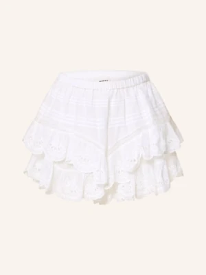 Marant Étoile Szorty Jocadia Z Falbanami weiss