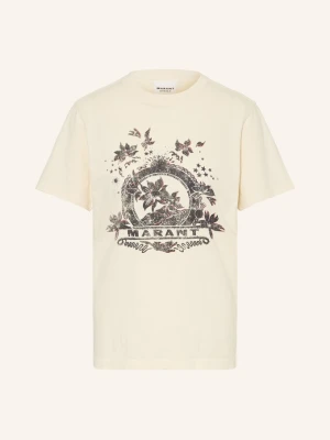 Marant Étoile T-Shirt Zewel weiss biały