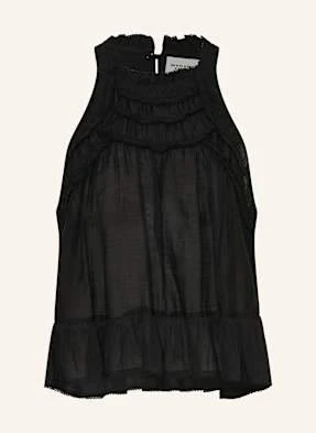 Marant Étoile Top Carlee-Ga schwarz
