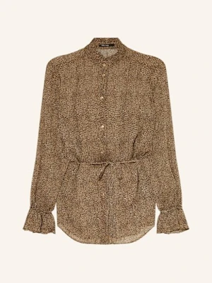 Marc Aurel Bluzka Z Błyszczącą Przędzą braun