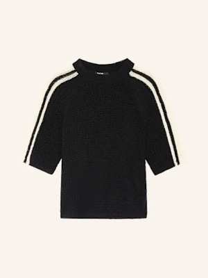 Marc Aurel Dzianinowa Koszulka schwarz