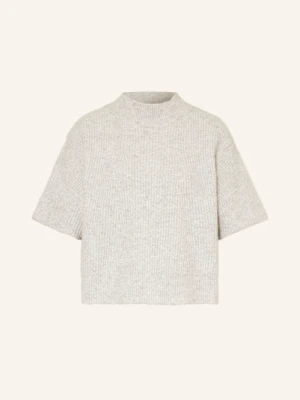 Marc Aurel Dzianinowa Koszulka Z Błyszczącą Przędzą grau