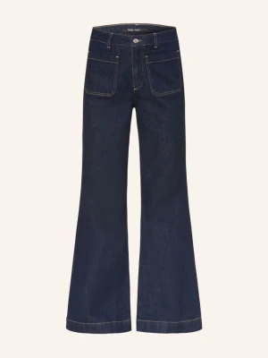 Marc Aurel Dżinsy Z Rozszerzanymi Nogawkami blau 500022 dark blue denim