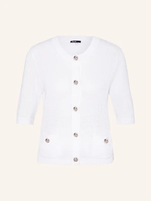Marc Aurel Kardigan Z Rękawami 3/4 weiss