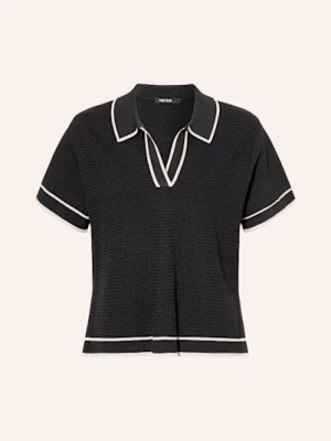 Marc Aurel Koszulka Polo Z Dzianiny schwarz