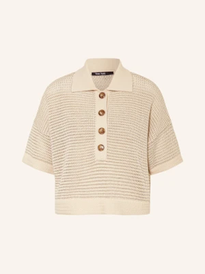 Marc Aurel Koszulka Polo Z Dzianiny Z Błyszczącą Przędzą braun