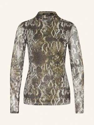 Marc Aurel Koszulka Z Długim Rękawem Z Siateczki gruen