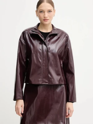 Marc Aurel kurtka kolor bordowy przejściowa oversize 3949-2020-93454