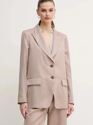 Marc Aurel marynarka z domieszką lnu