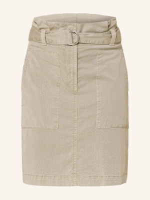 Marc Aurel Spódnica Paperbag gruen