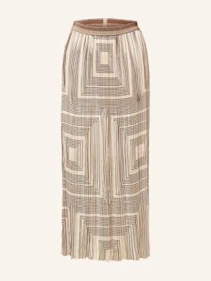 Marc Aurel Spódnica Plisowana beige
