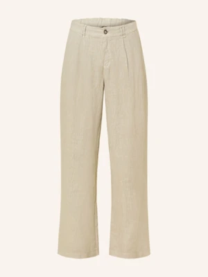 Marc Aurel Spodnie Marlena Z Lnu gruen