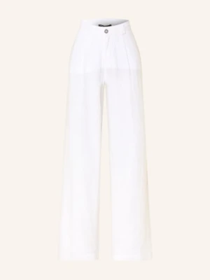 Marc Aurel Spodnie Marlena Z Lnu weiss
