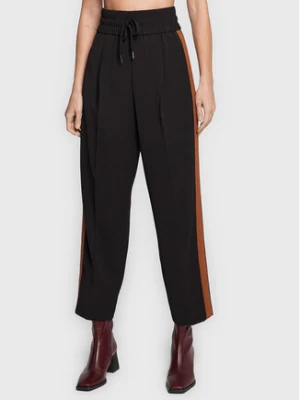 Marc Aurel Spodnie materiałowe 1659 2000 92875 Czarny Regular Fit