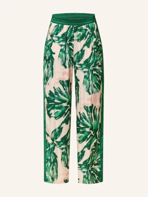 Marc Aurel Spodnie Z Lampasami gruen