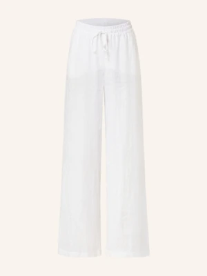Marc Aurel Spodnie Z Lnu weiss