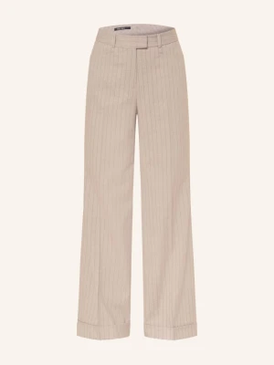 Marc Aurel Spodnie Z Materiału Typu Marlene beige