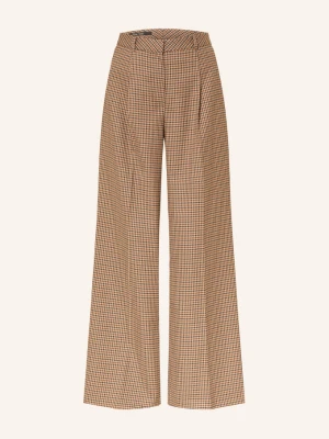 Marc Aurel Spodnie Z Materiału Typu Marlene beige