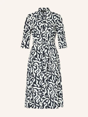 Marc Aurel Sukienka Koszulowa Z Rękawami 3/4 schwarz