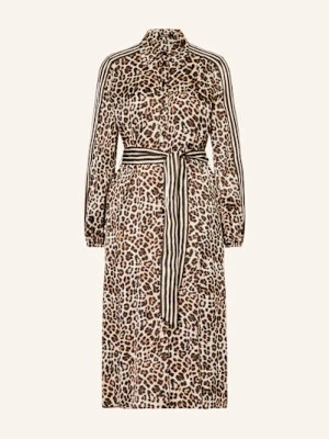 Marc Aurel Sukienka Koszulowa Z Satyny beige