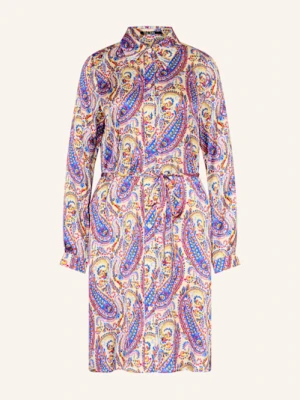 Marc Aurel Sukienka Koszulowa Z Satyny blau