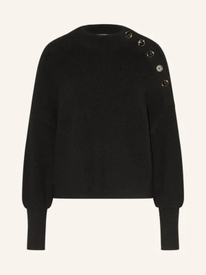 Marc Aurel Sweter schwarz CZARNY