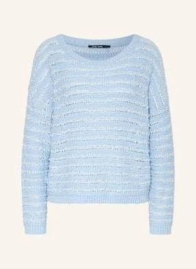 Marc Aurel Sweter Z Cekinami blau