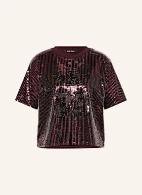 Marc Aurel T-Shirt Z Cekinami rot