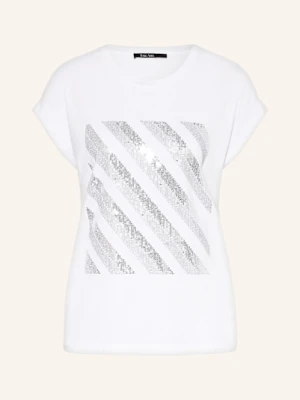 Marc Aurel T-Shirt Z Cekinami weiss